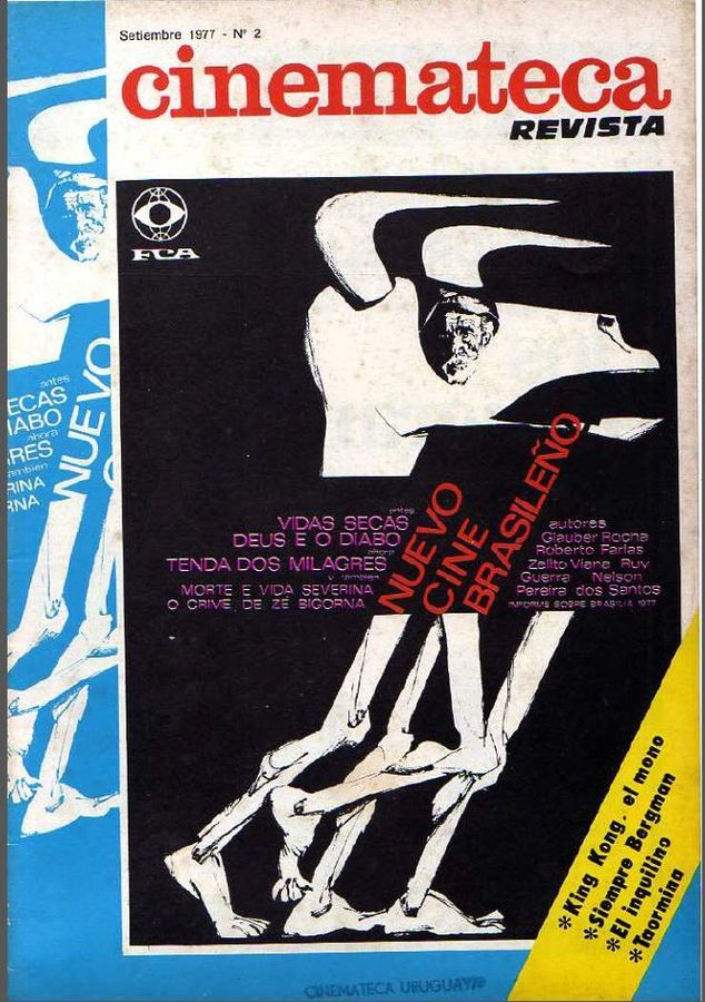 CINEMATECA REVISTA magazine side cover Issue 2 September 1977