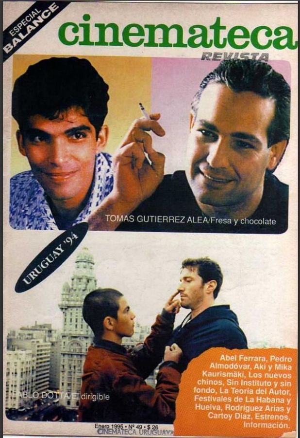 CINEMATECA REVISTA magazine side cover Issue 49 January 1995
