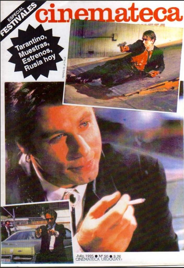 CINEMATECA REVISTA magazine side cover Issue 50 July 1995