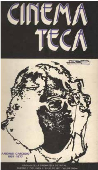 CINEMATECA (Revista) magazine side cover Issue 1  July 1977