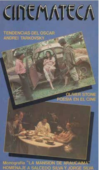 CINEMATECA (Revista) magazine side cover Issue 7  July 1987
