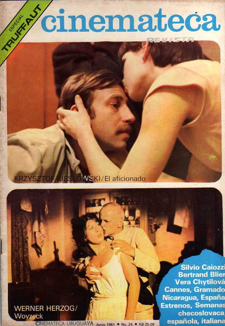 CINEMATECA REVISTA magazine side cover Issue 24 June 1981