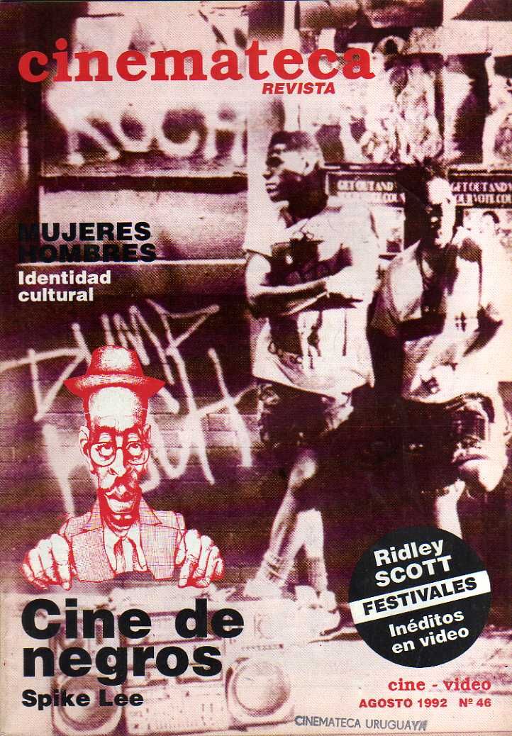 CINEMATECA REVISTA magazine side cover Issue 46 August 1992