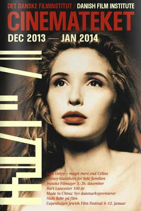 CINEMATEKET (Dk) magazine side cover December 2013
