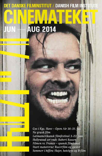CINEMATEKET (Dk) magazine side cover June/August 2014