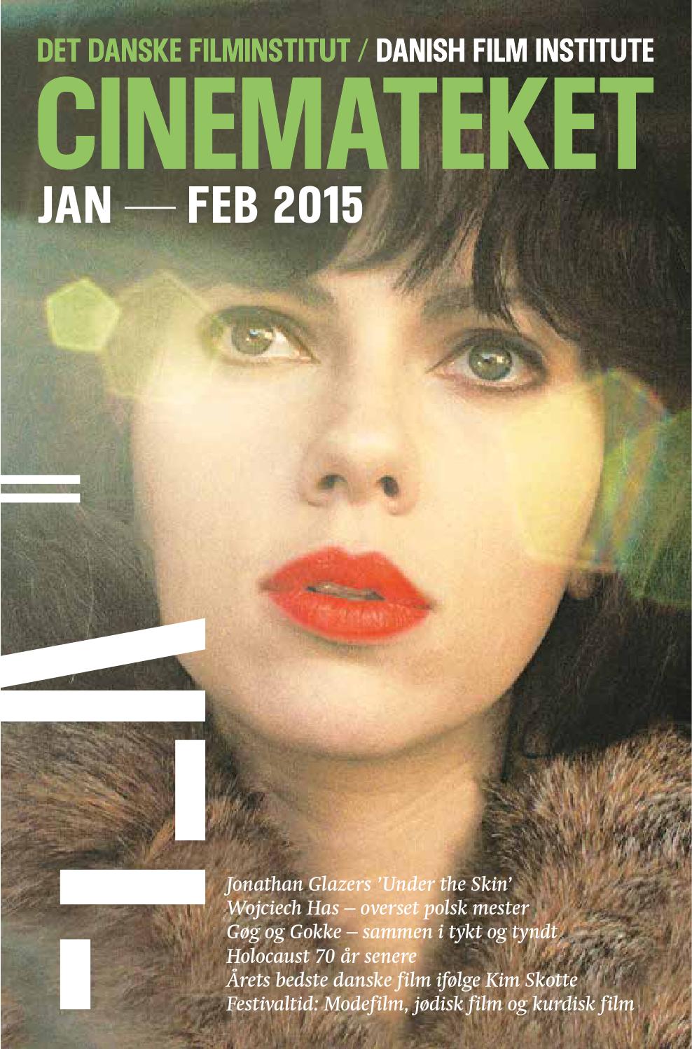 CINEMATEKET (Dk) magazine side cover January/February 2015