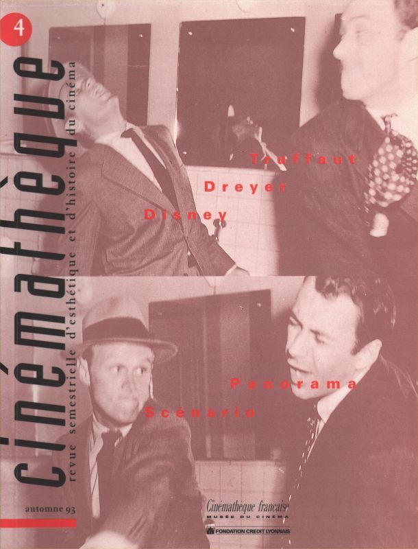 CINEMATHEQUE magazine side cover Issue 4 Autumn 1993