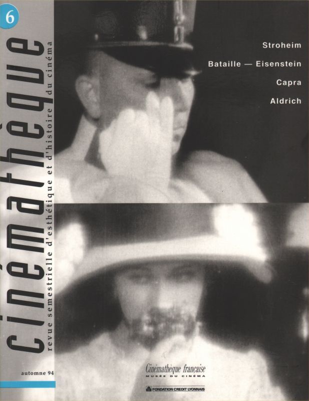 CINEMATHEQUE magazine side cover Issue 6 Autumn 1994