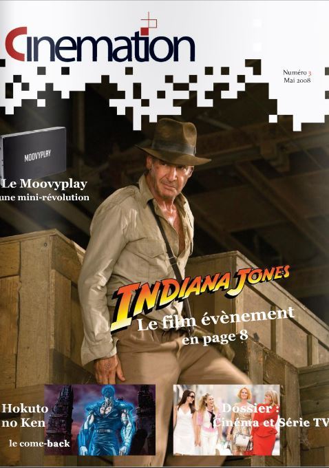 CINEMATION magazine side cover Issue 3 May 2008
