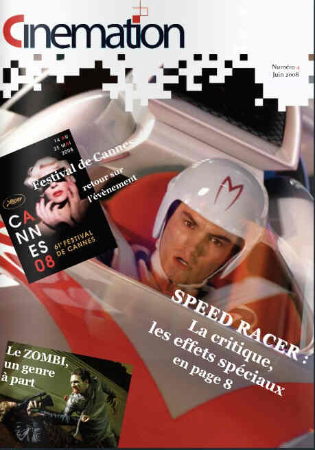 CINEMATION magazine side cover Issue 4 June 2008