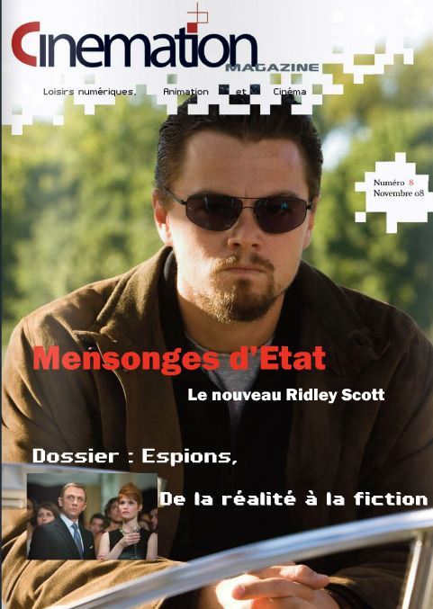 CINEMATION magazine side cover Issue 8 November 2008