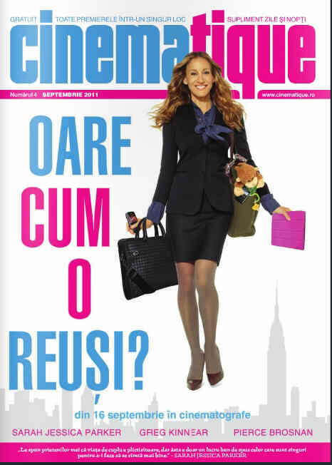 CINEMATIQUE magazine side cover Issue 4 September 2011