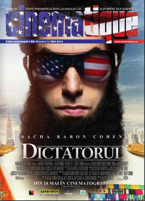 CINEMATIQUE magazine side cover Issue 12 May 2012