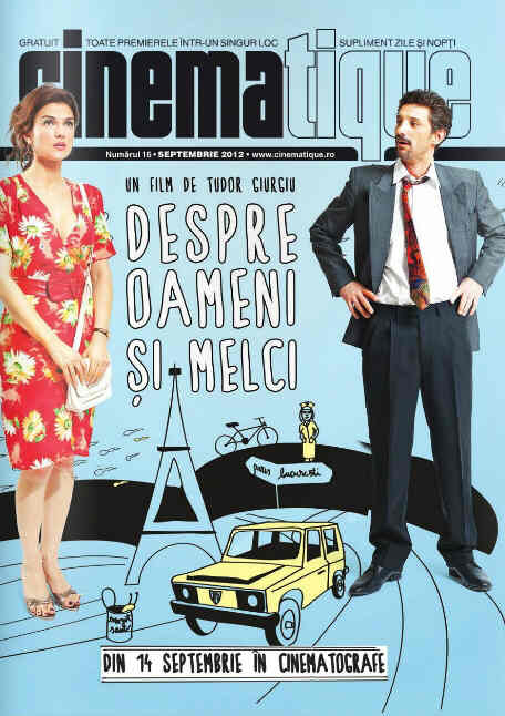 CINEMATIQUE magazine side cover Issue 16 September 2012