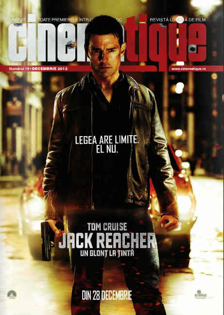 CINEMATIQUE magazine side cover Issue 19 December 2012