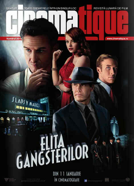 CINEMATIQUE magazine side cover Issue 20 January 2013
