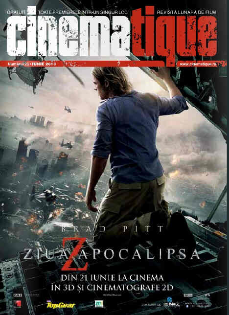 CINEMATIQUE magazine side cover Issue 25 June 2013