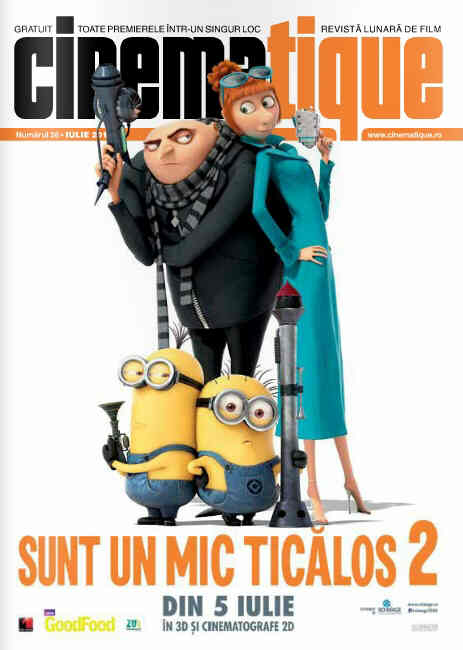CINEMATIQUE magazine side cover Issue 26 July 2013