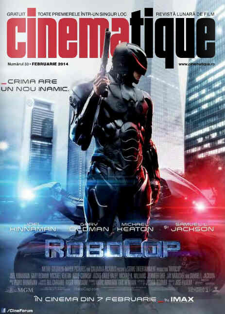 CINEMATIQUE magazine side cover Issue 33 February 2014