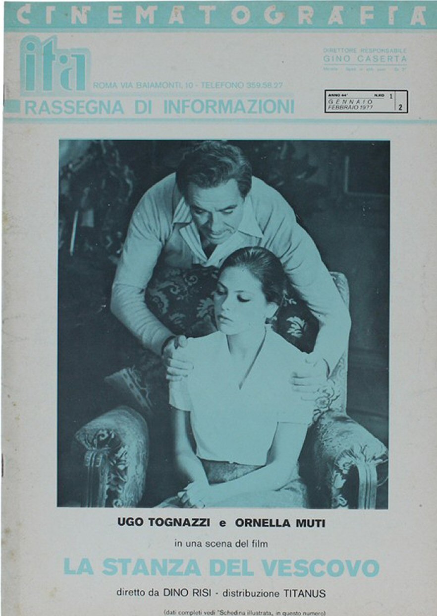 CINEMATOGRAFIA ITA magazine side cover Issue 1  January/February 1977