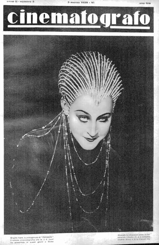 CINEMATOGRAFO magazine side cover Issue 5 3 March 1928