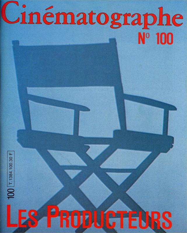 CINEMATOGRAPHE magazine side cover Issue 100 May 1984