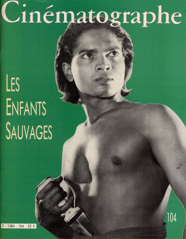 CINEMATOGRAPHE magazine side cover Issue 104 November 1984