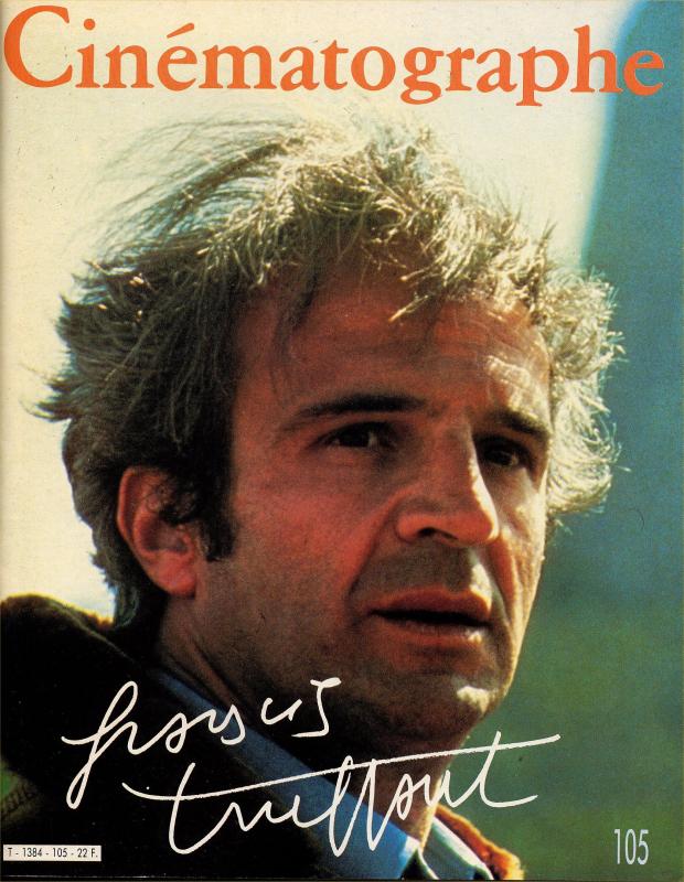 CINEMATOGRAPHE magazine side cover Issue 105 December 1984