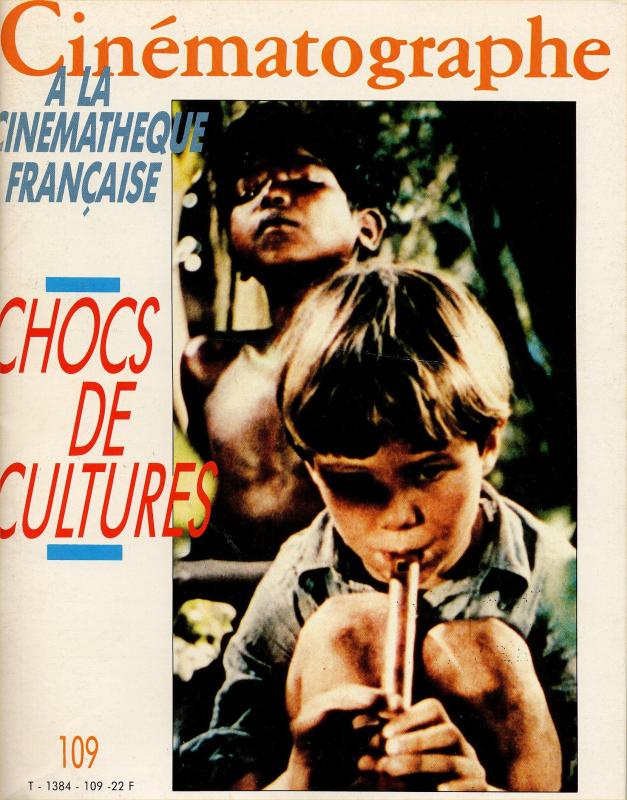 CINEMATOGRAPHE magazine side cover Issue 109 April 1985