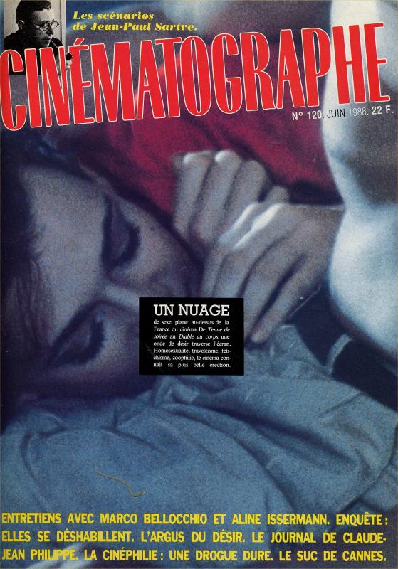 CINEMATOGRAPHE magazine side cover Issue 120 June 1986