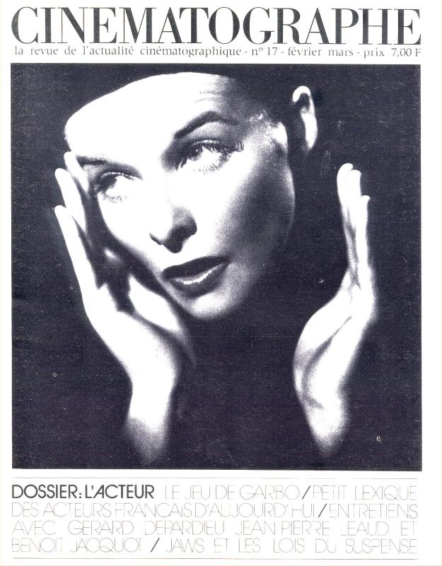 CINEMATOGRAPHE magazine side cover Issue 17 February 1976