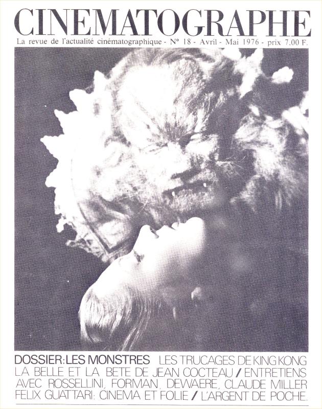 CINEMATOGRAPHE magazine side cover Issue 18 April 1976