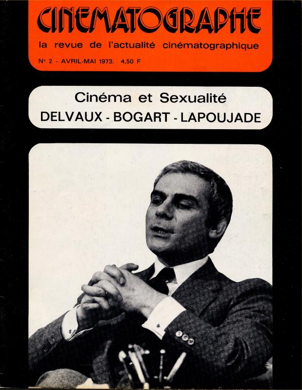 CINEMATOGRAPHE magazine side cover Issue 2 April 1973