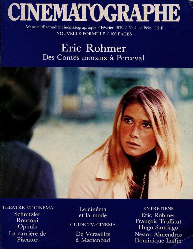 CINEMATOGRAPHE magazine side cover Issue 44 February 1979