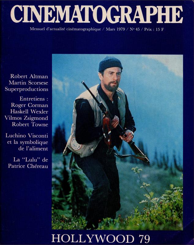 CINEMATOGRAPHE magazine side cover Issue 45 March 1979
