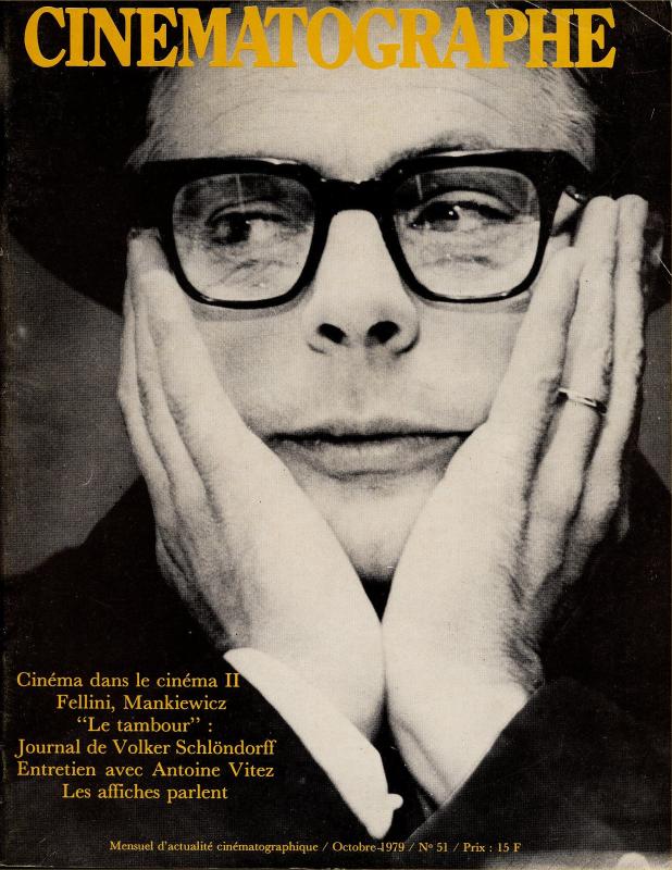 CINEMATOGRAPHE magazine side cover Issue 51 October 1979