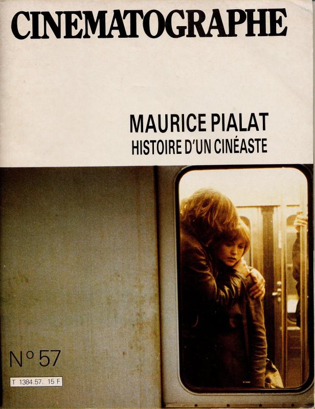 CINEMATOGRAPHE magazine side cover Issue 57 May 1980