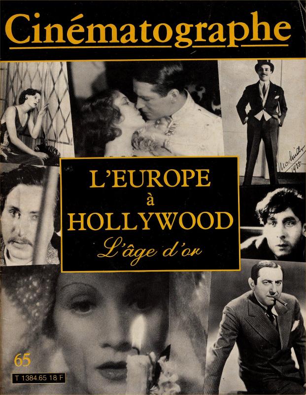 CINEMATOGRAPHE magazine side cover Issue 65 February 1981