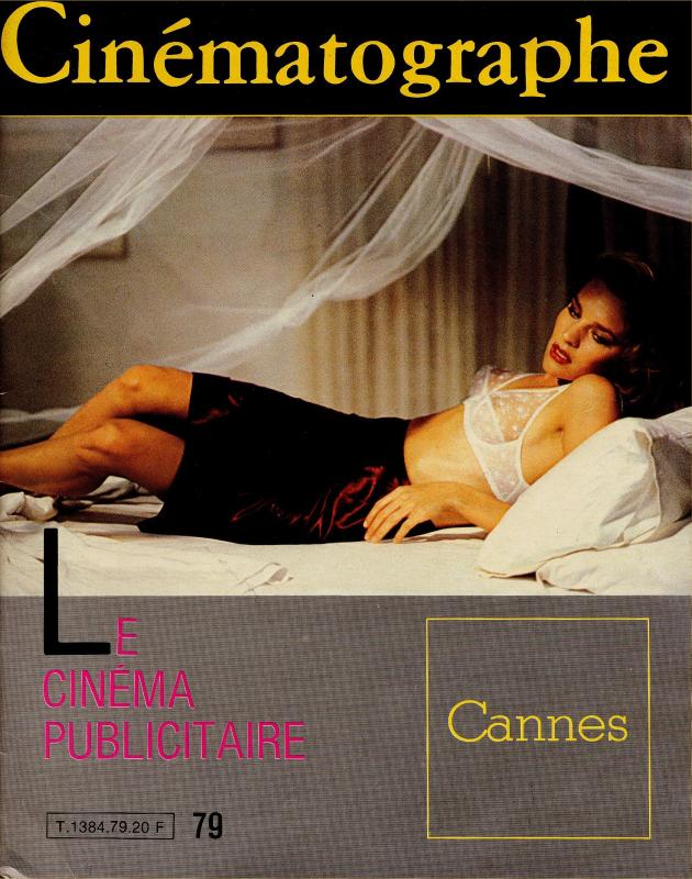 CINEMATOGRAPHE magazine side cover Issue 79 June 1982