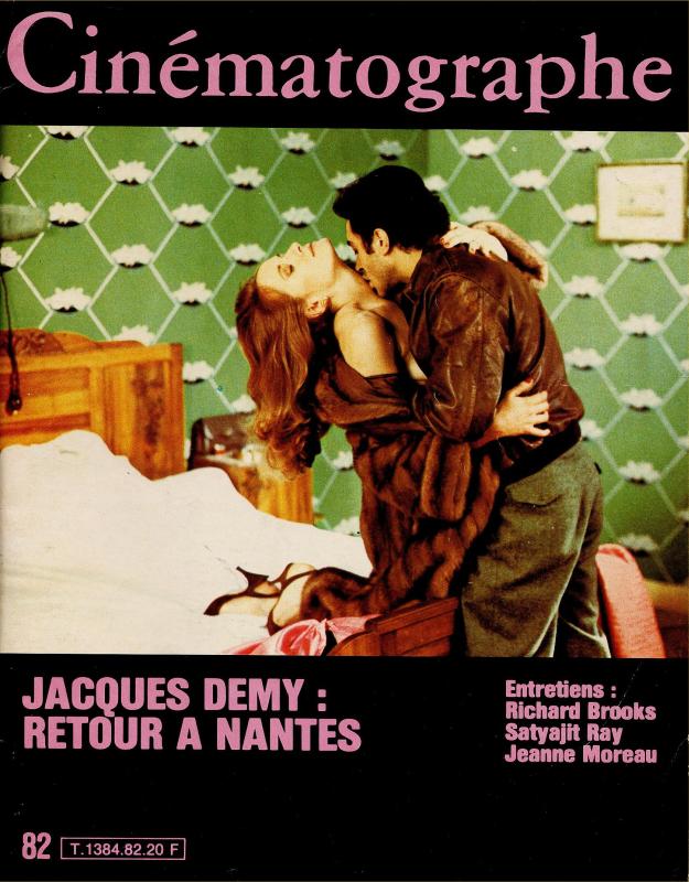 CINEMATOGRAPHE magazine side cover Issue 82 October 1982