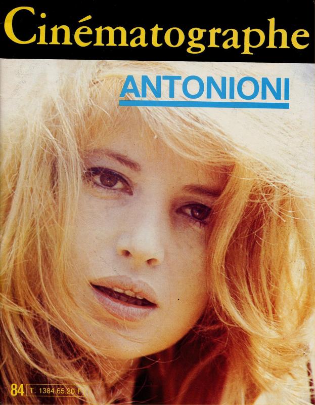 CINEMATOGRAPHE magazine side cover Issue 84 December 1982