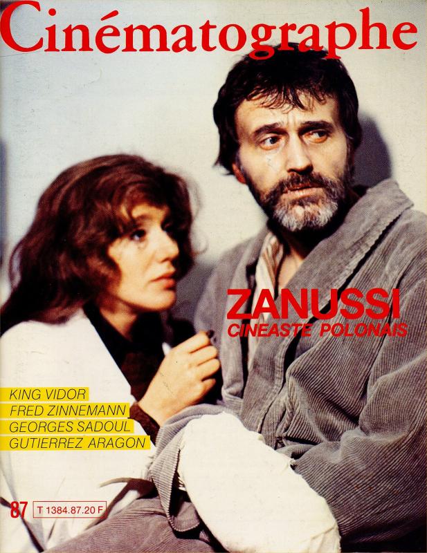 CINEMATOGRAPHE magazine side cover Issue 87 March 1983