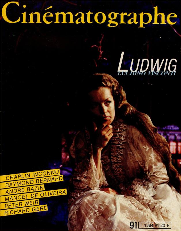 CINEMATOGRAPHE magazine side cover Issue 91 July 1983