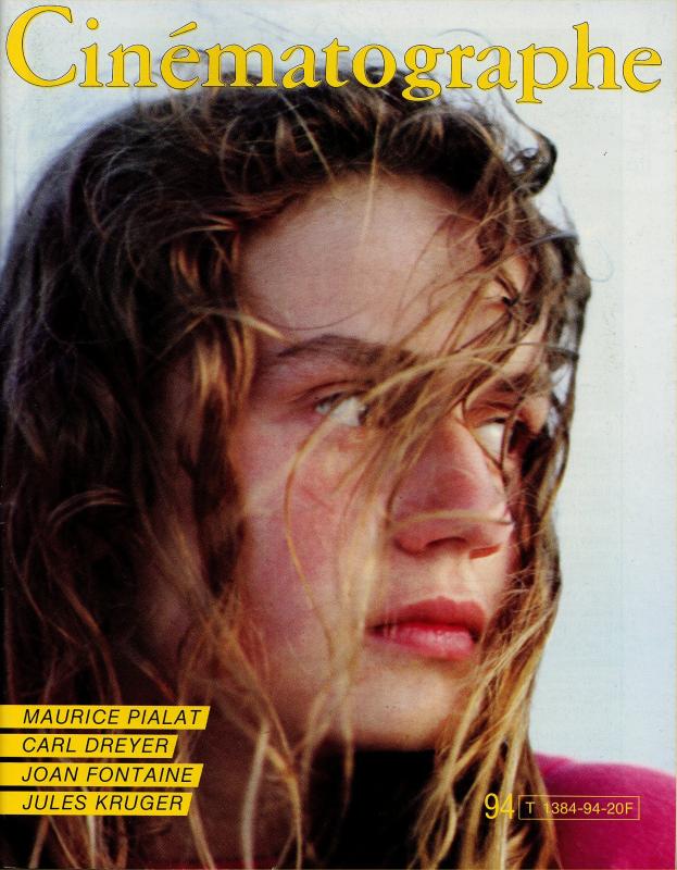 CINEMATOGRAPHE magazine side cover Issue 94 November 1983