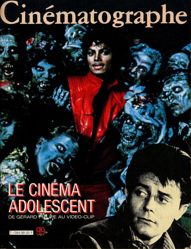 CINEMATOGRAPHE magazine side cover Issue 99 April 1984