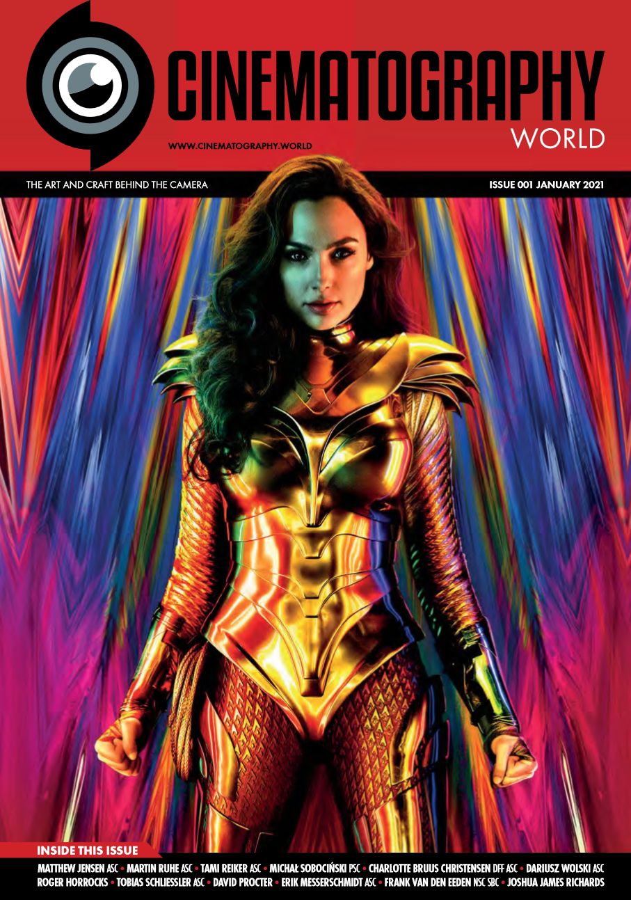 CINEMATOGRAPHY WORLD magazine side cover Issue 1  January 2021