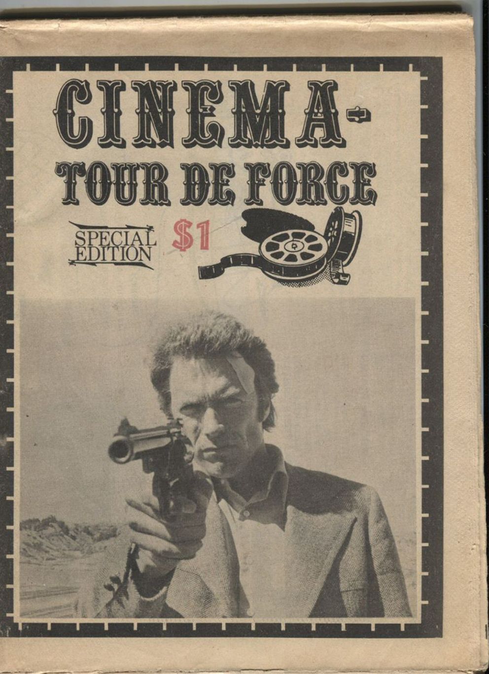 CINEMA TOUR DE FORCE magazine side cover  