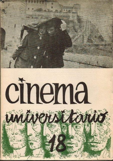 CINEMA UNIVERSITARIO magazine side cover Issue 18   1962