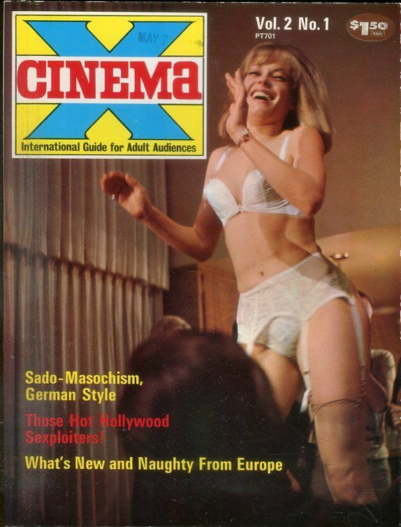 CINEMA X (USA) magazine side cover  Vol 2 No 01   