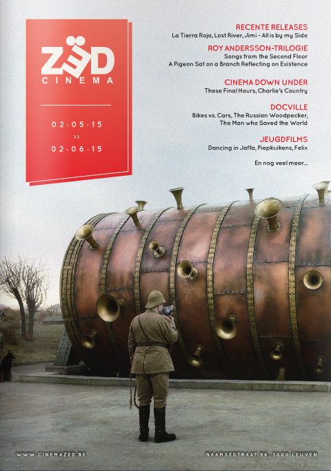 CINEMA ZED magazine side cover May 2015